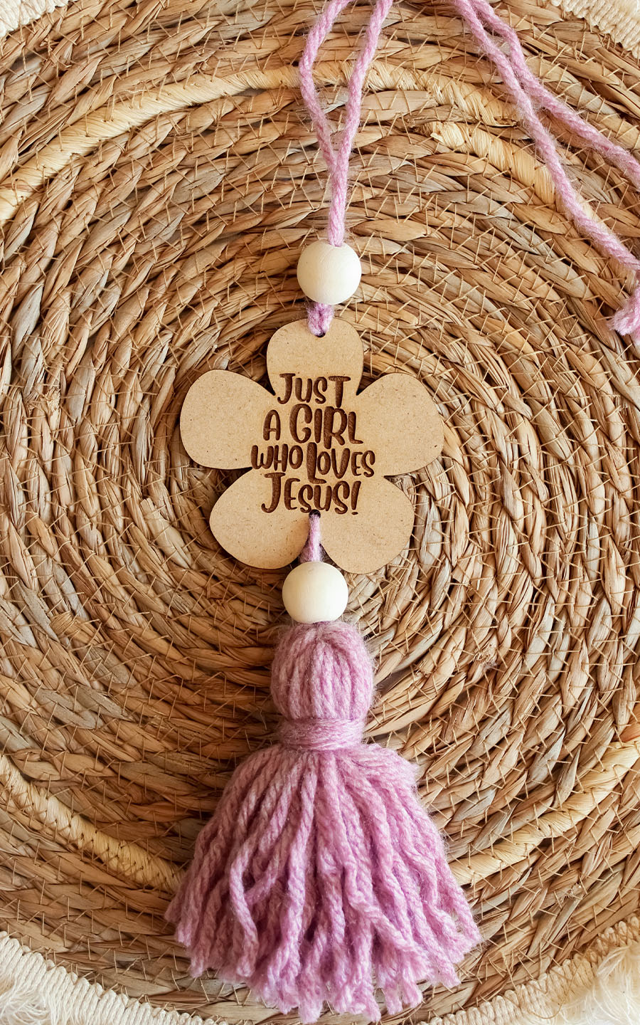 Just a Girl who Loves Jesus Charm – Jesus and Lemons